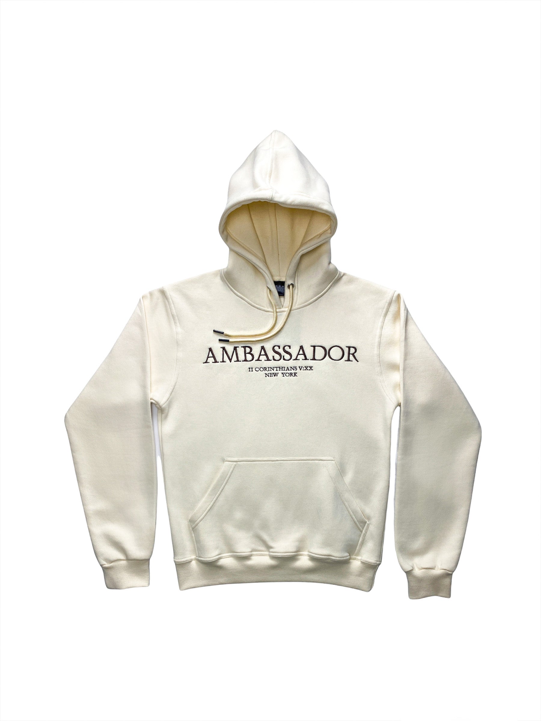 Ambassador Classic Hoodie | Cream – Ambassador Clothing Co.