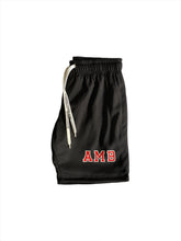 Load image into Gallery viewer, Black AMB Classic Mesh Shorts
