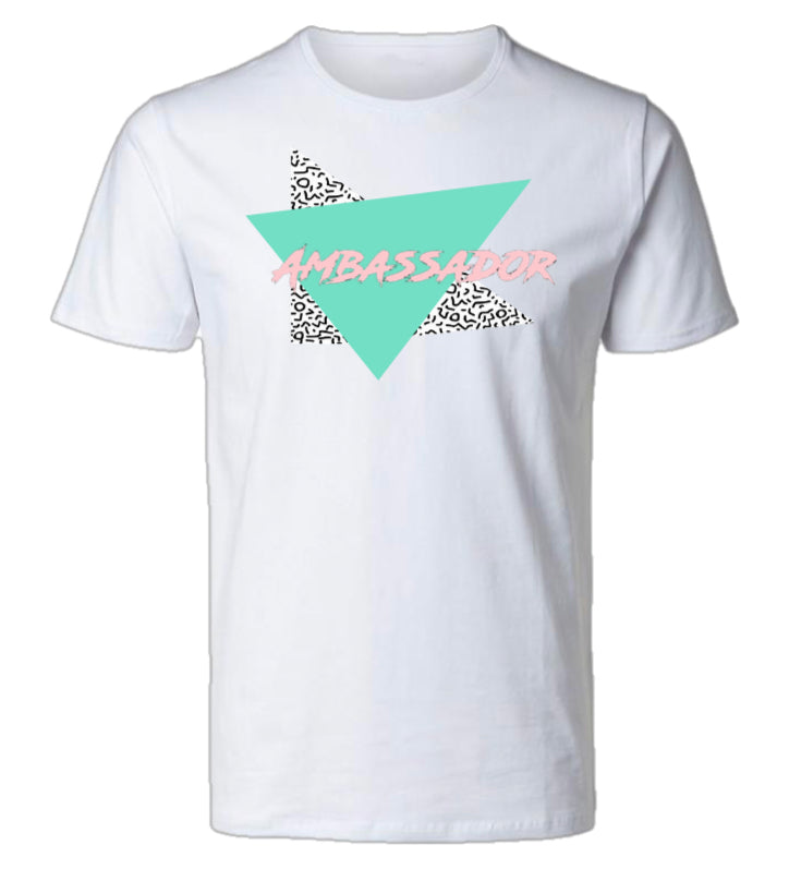 Mint/Pink AMB Graphic Tee