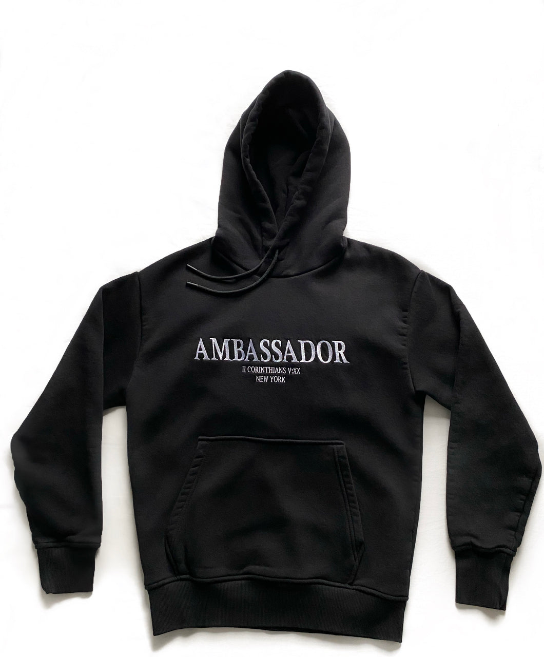 Ambassador Classic Hoodie | Black/White