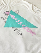 Load image into Gallery viewer, Mint/Pink AMB Graphic Tee
