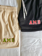 Load image into Gallery viewer, Black AMB Classic Mesh Shorts
