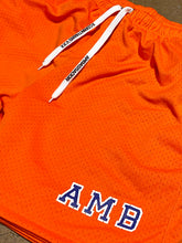 Load image into Gallery viewer, Orange AMB Classic Mesh Shorts
